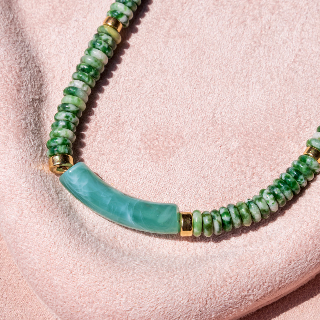Semiprecious Agate Necklace
