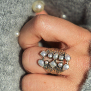 Fresh Water Pearl Sharazad Ring