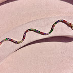 Rainbow Tennis Bracelet