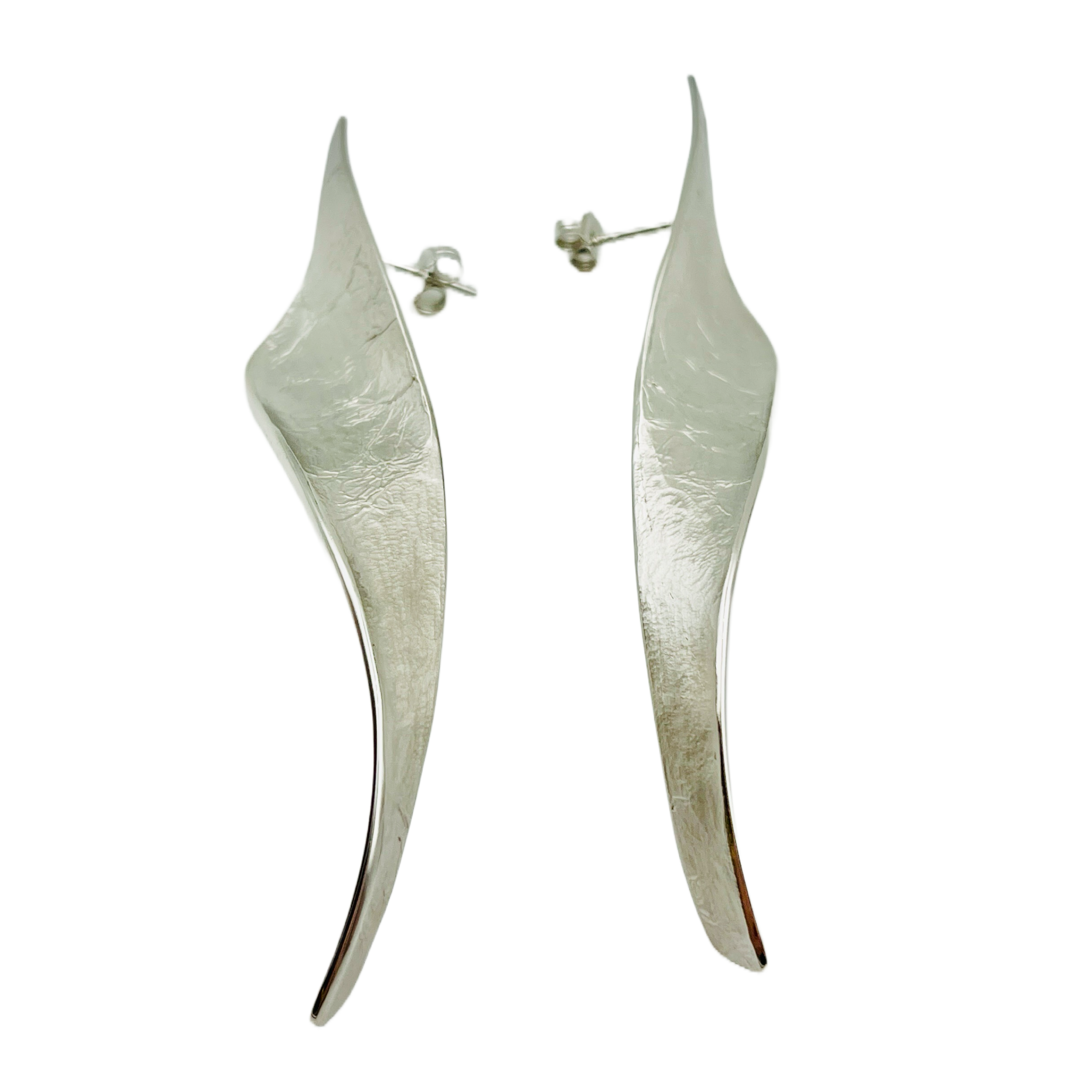 Sculptural Swerve Earrings