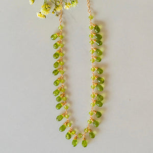 Peridot Shaker Necklace