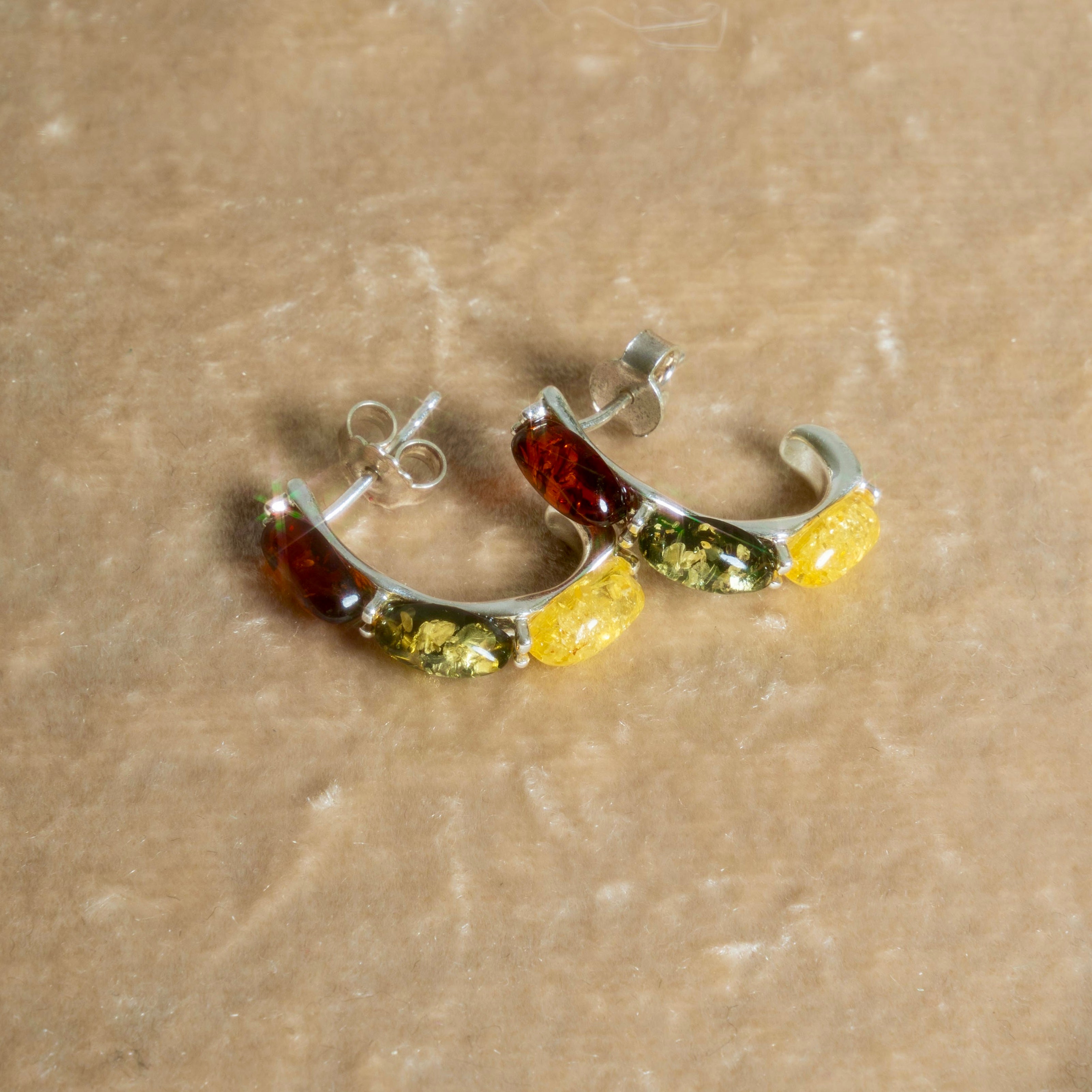 Amber Hoops