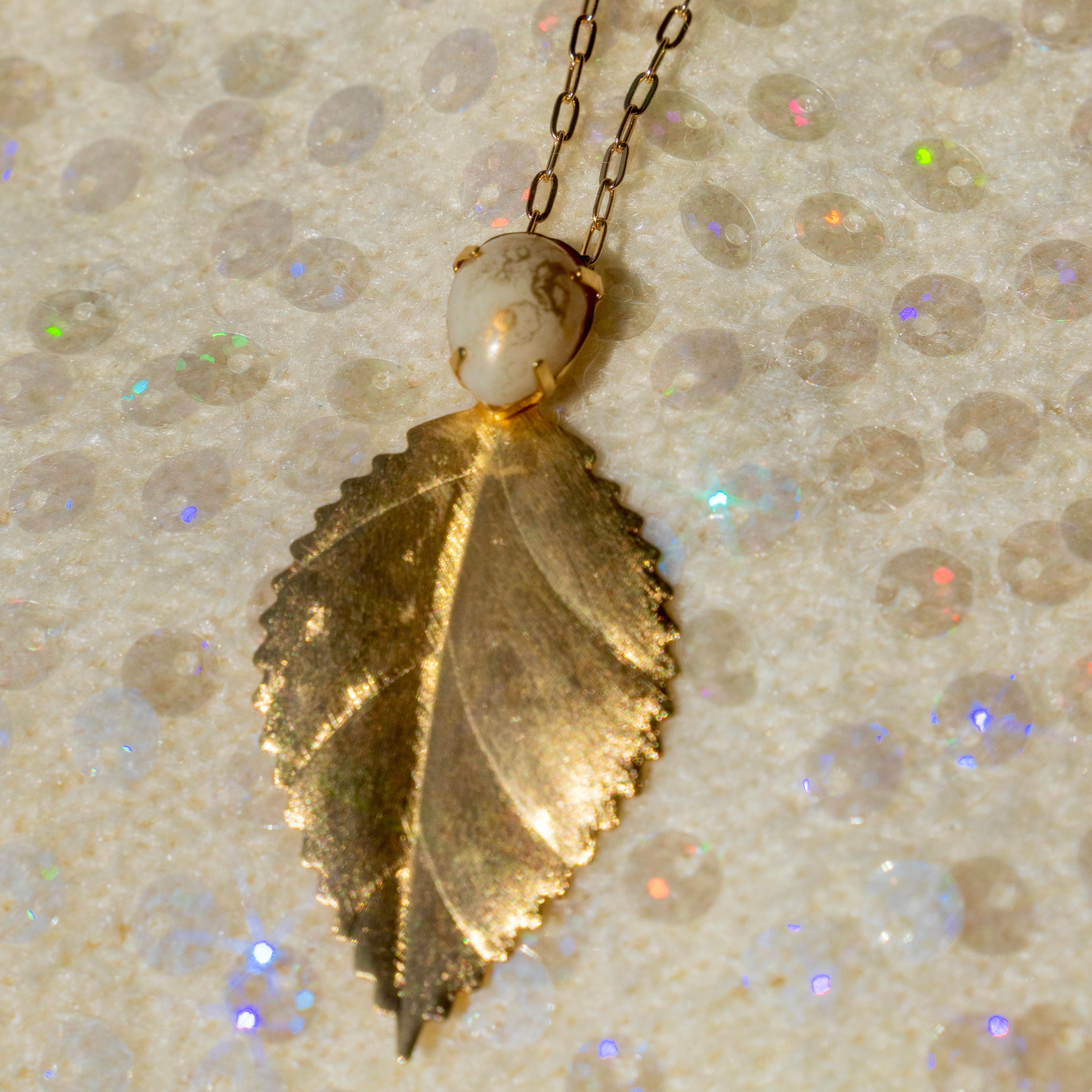 Leaf Link Necklace
