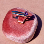 Amethyst Square Ring