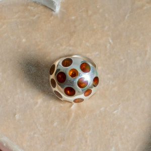 Amber Dome Ring