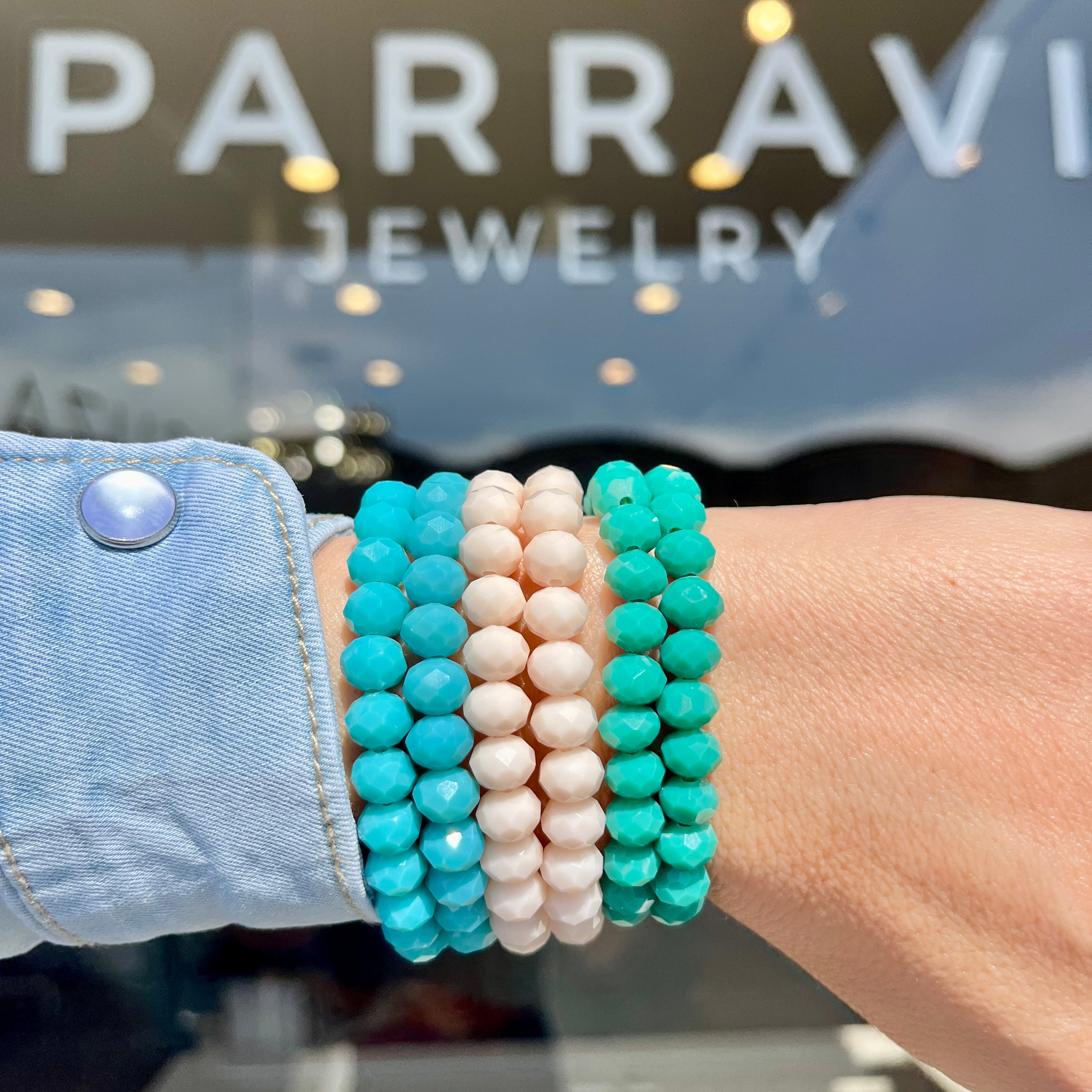 Stretchy Beaded Bracelets