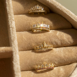 14k Diamond Tiara Ear Cuff
