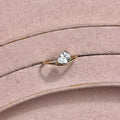 Pear Wavy Ring