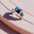 Sterling Silver Wave Ring