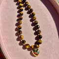 Tiger’s Eye Heart Necklace