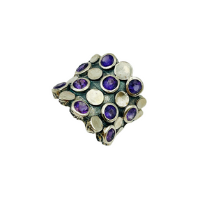 Amethyst Chunky Ring