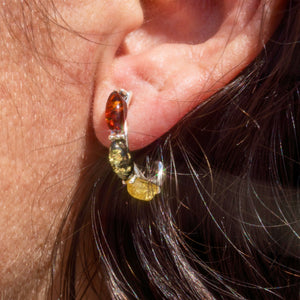 Amber Hoops