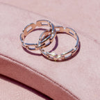 Sterling Silver Link Ring