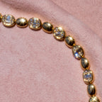 14k Baguette Diamond Tennis Bracelet