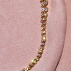 14k Diamond Coil Bracelet