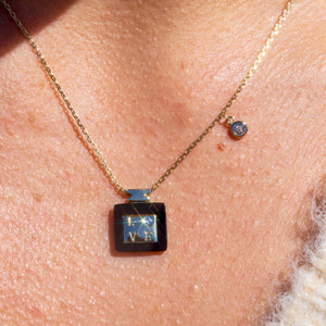 Love Perfume Bottle Necklace