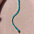 Turquoise Baguette Tennis Bracelet