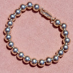 Sterling Silver Ball Bracelet (large)