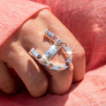 Sterling Silver Horse Shoe Ring