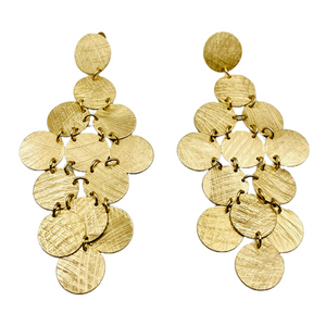 Gold Mykonos Earrings