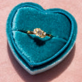 18k Baguette Diamond Ring (vintage inspired)