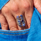 Sterling Silver Mixed Shape Tanzanite Ring