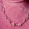 Sterling Silver Oval Link Necklace