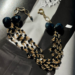 Black Spinel Bracelet