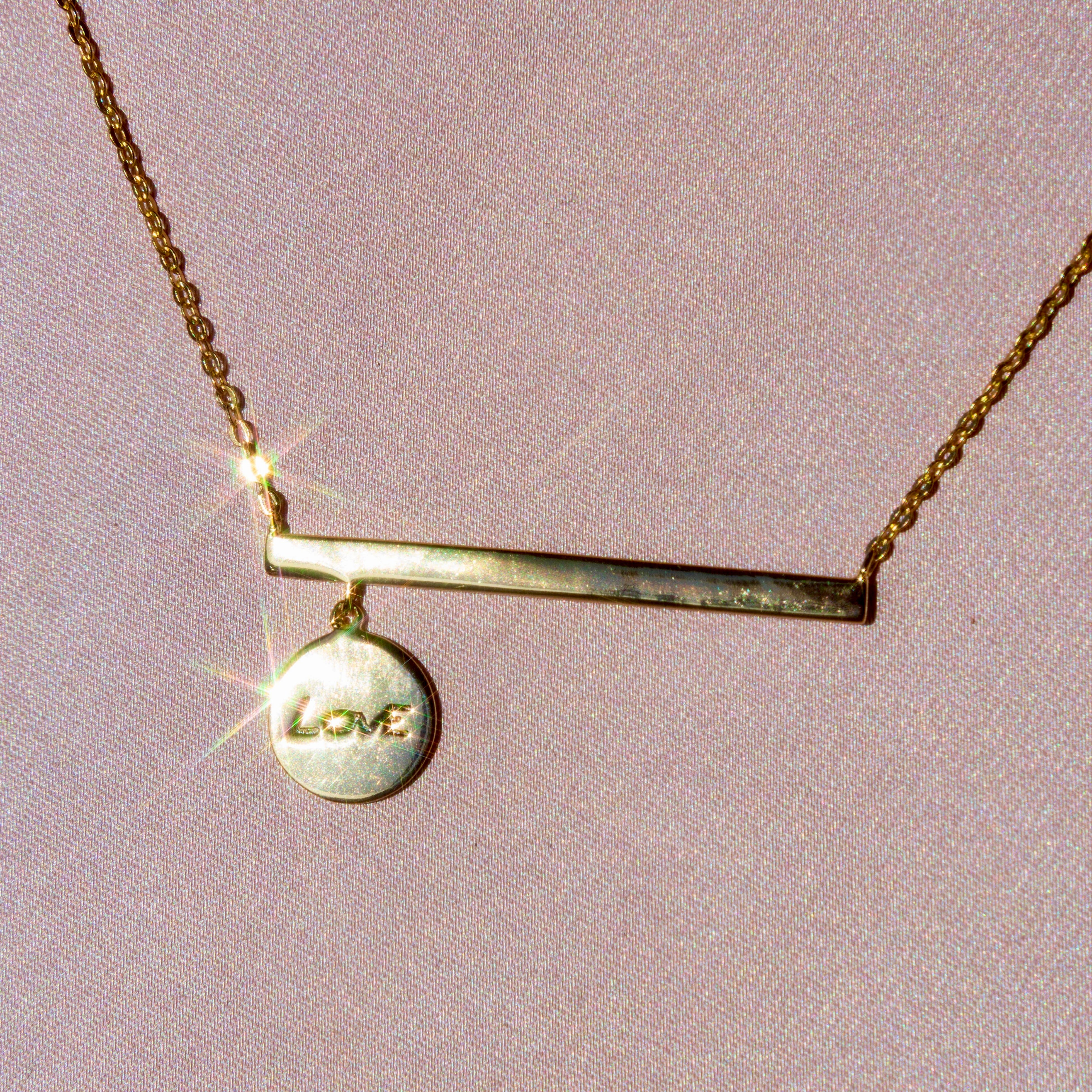 Love Bar Necklace