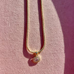 Snake Chain w/ East West Charm