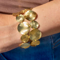 Gold Disc Bracelet (As seen on The Golden Bachelorette) 🌹