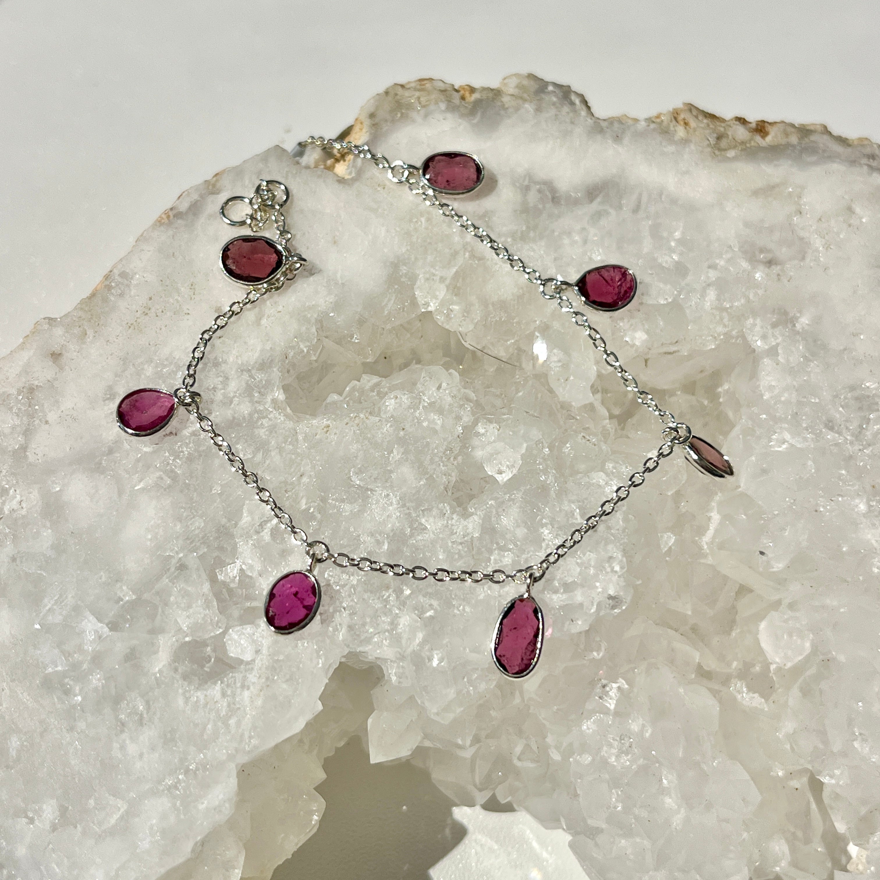 Pink Tourmaline Bracelet