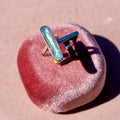 Freshwater Pearl Vertical Ring
