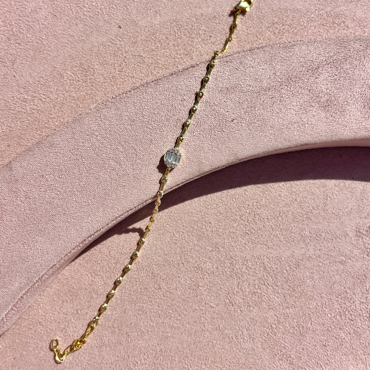Baguette Beaded Bracelet
