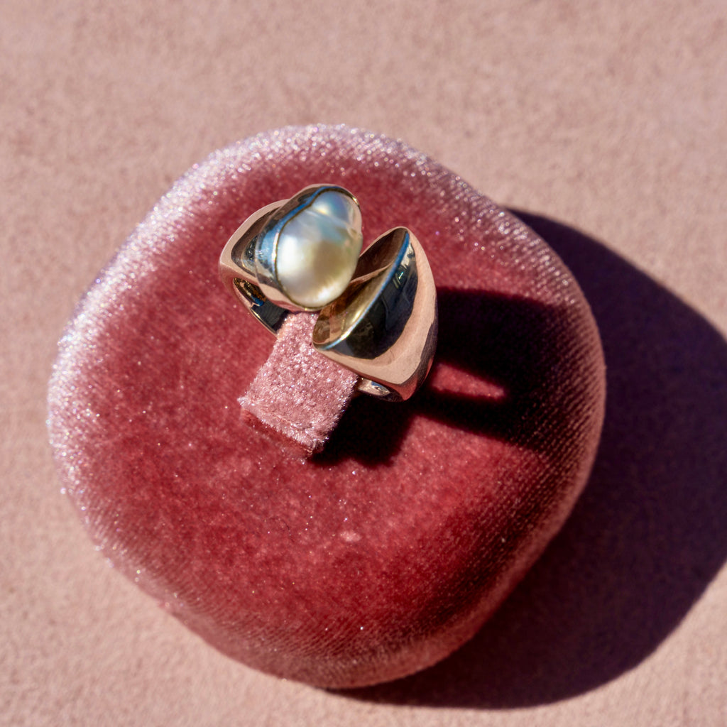 Freshwater Pearl Split Ring