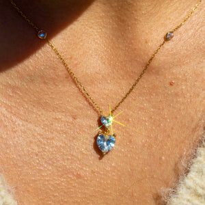 Double Heart Necklace