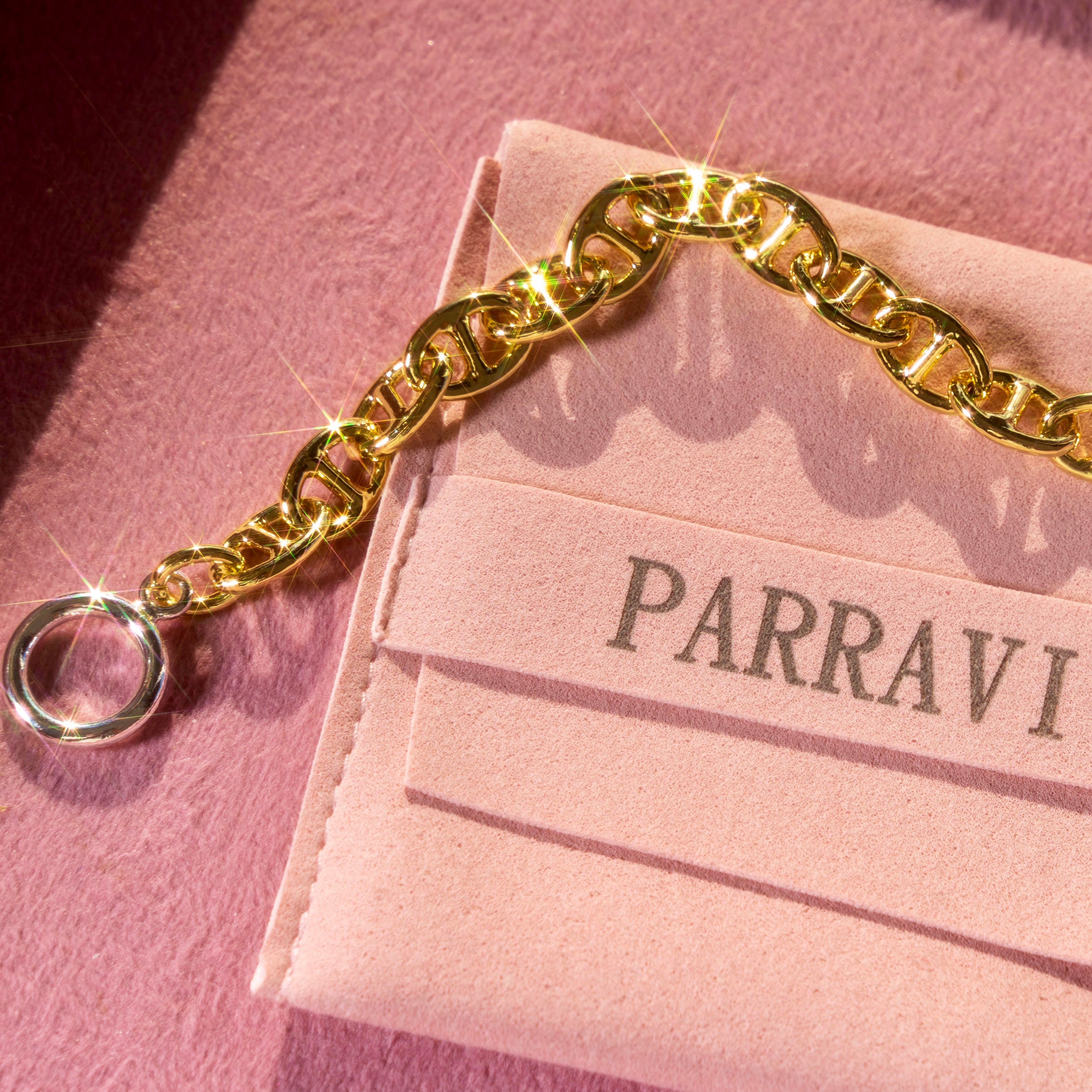 Two-Tone Mariner Link Bracelet