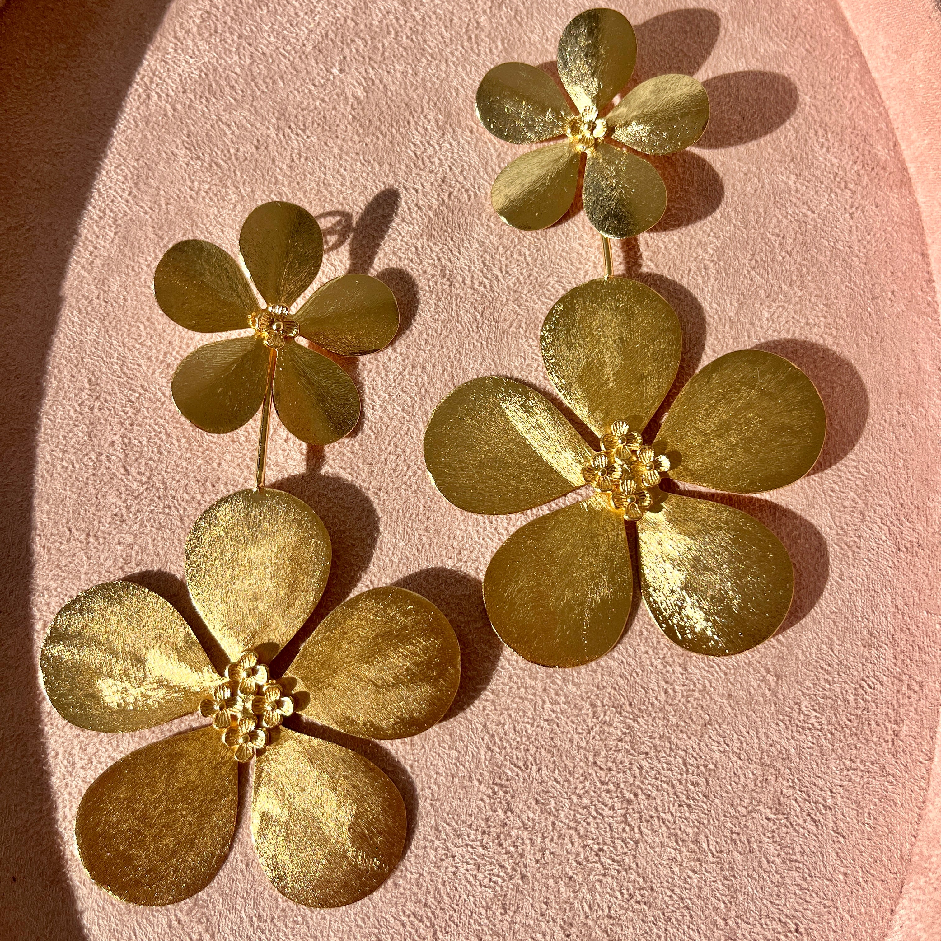 Buttercup Floral Earrings (as seen on the Bachelorette)