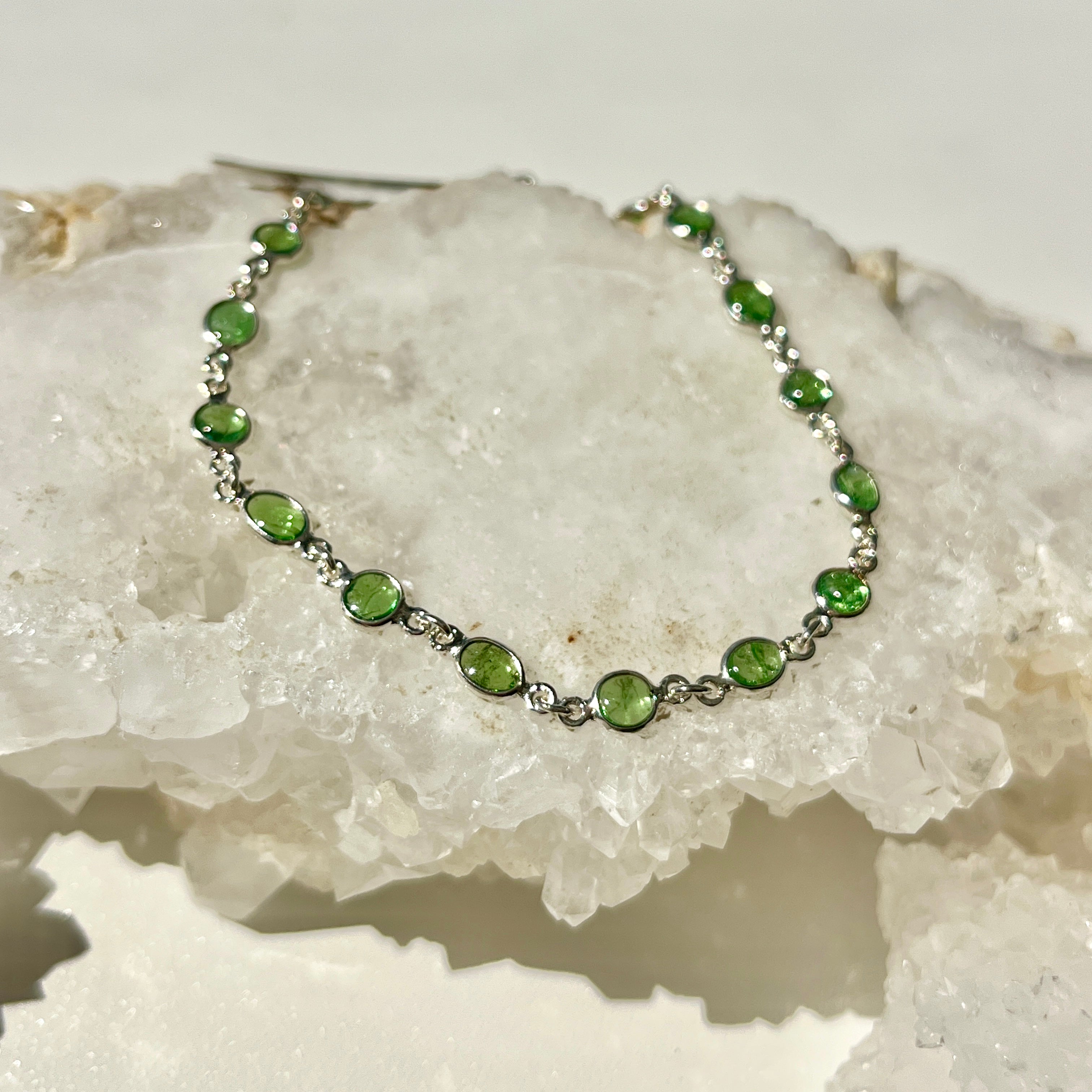 Chrome Diopside Bracelet