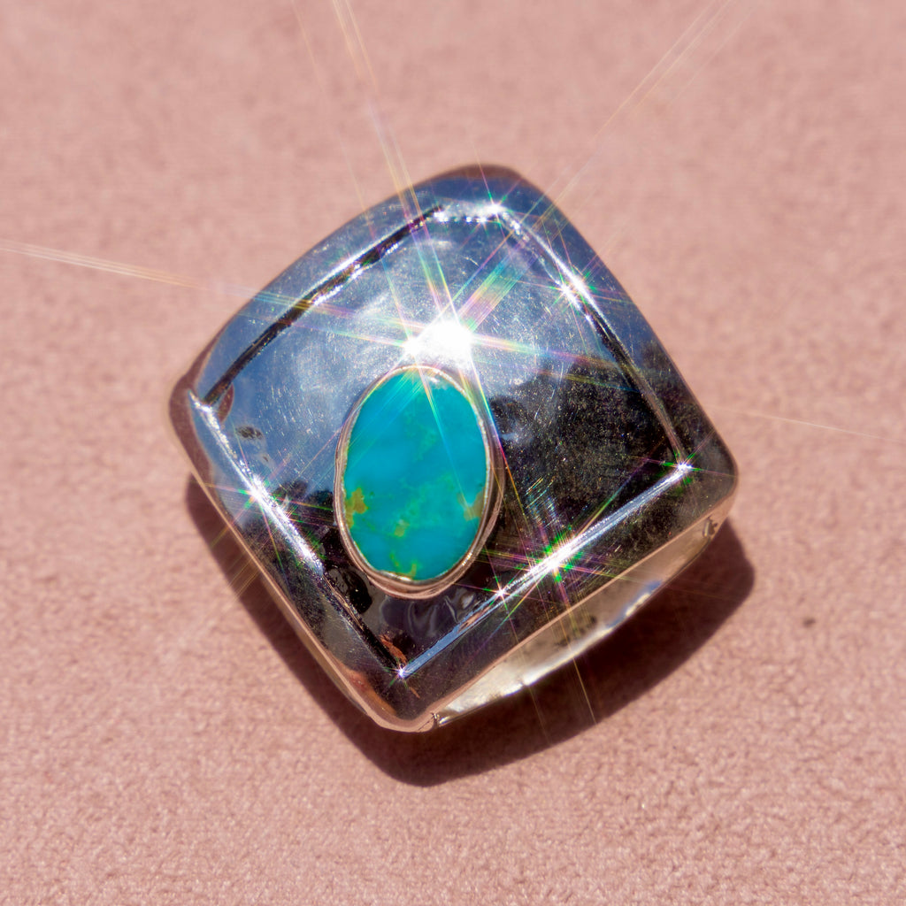 Sterling Silver Turquoise Pendant