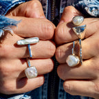 Freshwater Pearl Split Ring