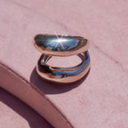Sterling Silver Double Arch Ring
