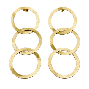 Gold Olympia Earrings
