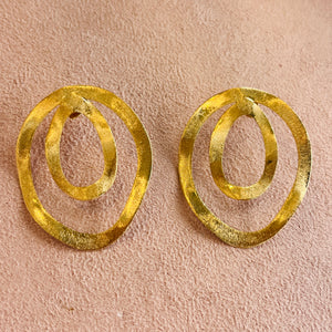 Double Circle Hoops