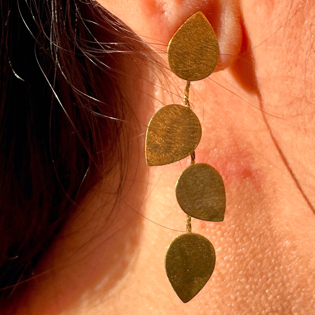 Ascending Teardrop Earrings